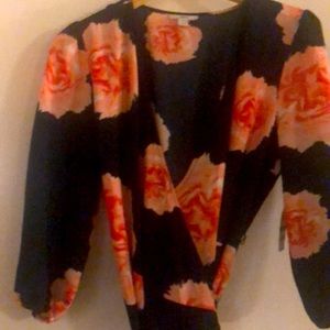 Bar III Floral maxi dress